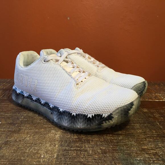 NOBULL Outwork Edge Impact Trainer Shoe Sneaker White Womens 8 Crossfit Workout - Picture 2 of 10